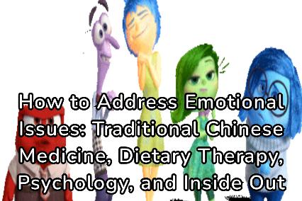 How to Address Emotional Issues: Chinese Medicine, Dietary Therapy, Psychology, and Inside Out