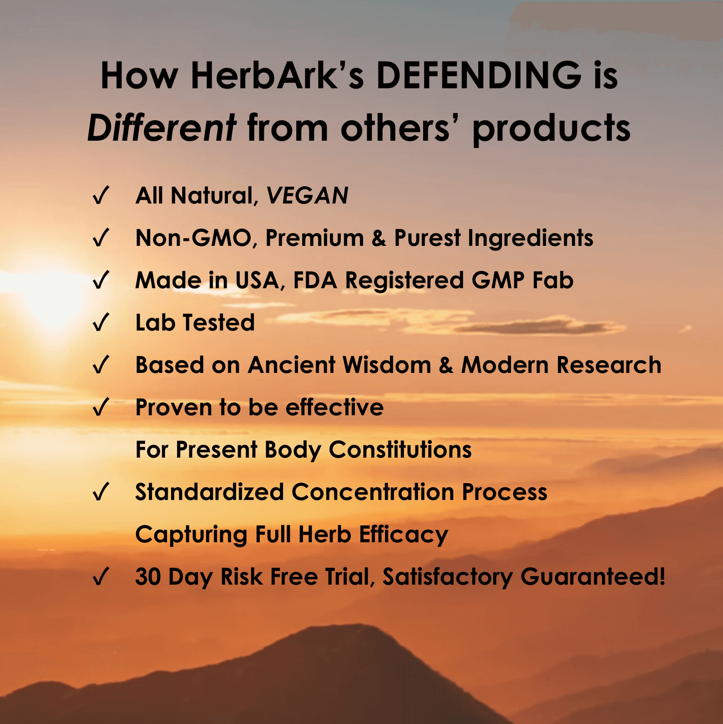 DEFENDING Herbal Supplement | Defend Against Infection; Boost Immunity; Cleanse Lungs; Stop Coughing, Running Nose