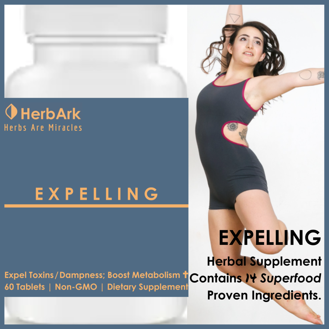 EXPELLING Herbal Supplement | Expel Dampness, Phlegm; Improve Swelling